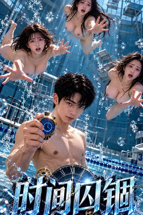 時間囚錮：浴室3P